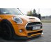 Накладка сплиттер на передний бампер на Mini Cooper S F56