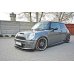 Накладка сплиттер на передний бампер на Mini Cooper S JSW R53