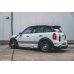 Накладки сплиттеры на пороги на Mini Countryman JCW