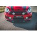 Накладка сплиттер на передний бампер на Mini Countryman II F60 JCW