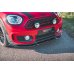 Накладка сплиттер на передний бампер на Mini Countryman II F60 JCW