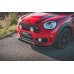 Накладка сплиттер на передний бампер на Mini Countryman II F60 JCW