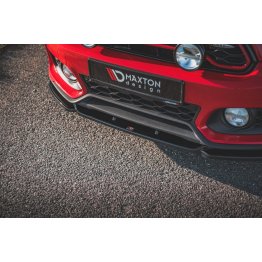 Накладка сплиттер на передний бампер на Mini Countryman II F60 JCW