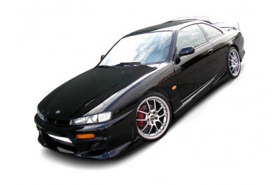 Накладки на пороги на Nissan 200SX S14A рестайл