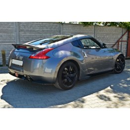 Накладка сплиттер на спойлер багажника на Nissan 370Z