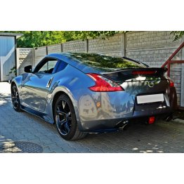 Накладки сплиттеры на пороги на Nissan 370Z