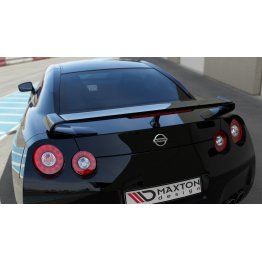 Накладка сплиттер на крышку багажника на Nissan GT-R R35