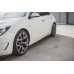 Накладки сплиттеры на пороги на Opel Insignia A OPC рестайл