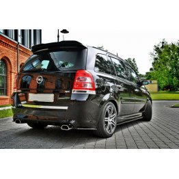 Накладки сплиттеры на пороги на Opel Zafira B OPC / VXR