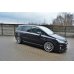 Накладки сплиттеры на пороги на Opel Zafira B OPC / VXR