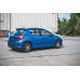 Накладки сплиттеры на пороги на Peugeot 207 Sport