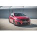 Накладка сплиттер на передний бампер на Peugeot 308 II GT рестайл