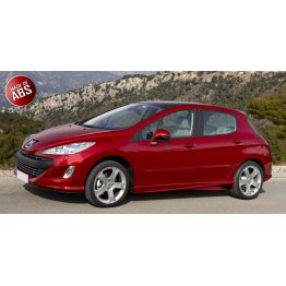 Накладки на пороги AF на Peugeot 308 Hatchback / Estate