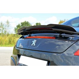 Накладка сплиттер на спойлер багажника на Peugeot RCZ