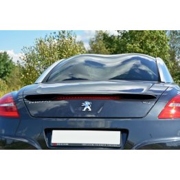 Накладка сплиттер на спойлер багажника на Peugeot RCZ