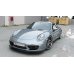 Накладка сплиттер на передний бампер Вар2 на Porsche 911 / 991 Carrera