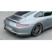 Накладки сплиттеры боковые на задний бампер на Porsche 911 / 991 Carrera