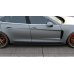 Накладки сплиттеры на пороги на Porsche Panamera II Turbo / GTS