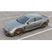 Накладки сплиттеры на пороги на Porsche Panamera II Turbo / GTS