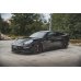 Накладки сплиттеры на пороги Вариант2 на Porsche Panamera I 970 Turbo рестайл