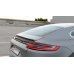 Накладка сплиттер на спойлер багажника на Porsche Panamera II Turbo / GTS / Sport Design