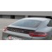 Накладка сплиттер на спойлер багажника на Porsche Panamera II Turbo / GTS / Sport Design