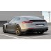 Накладка сплиттер на спойлер багажника на Porsche Panamera II Turbo / GTS / Sport Design