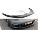 Накладка сплиттер на передний бампер на Porsche Panamera II Turbo / GTS / Sport Design