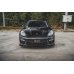 Накладка сплиттер на передний бампер на Porsche Panamera I 970 Turbo рестайл