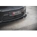 Накладка сплиттер на передний бампер на Porsche Panamera I 970 Turbo рестайл