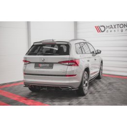 Накладка сплиттер на спойлер багажника на Skoda Kodiaq Sportline / RS