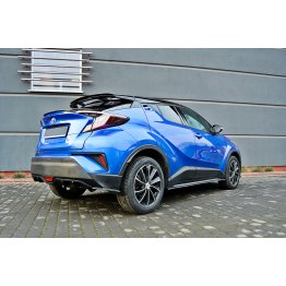 Накладки сплиттеры на пороги на на Toyota C-HR