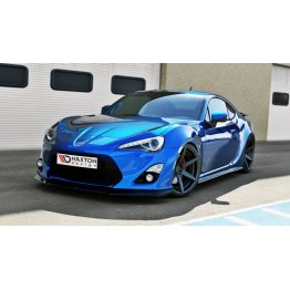 Накладки сплиттеры на пороги на Toyota GT86