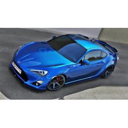 Накладки сплиттеры на пороги на Toyota GT86