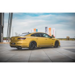 Диффузор заднего бампера на VW Arteon R-Line