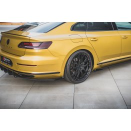 Диффузор заднего бампера на VW Arteon R-Line