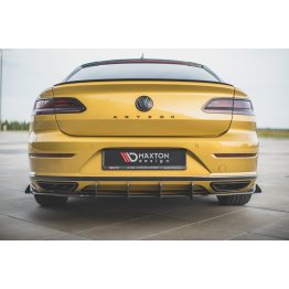 Диффузор заднего бампера на VW Arteon R-Line