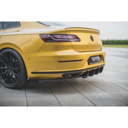 Диффузор заднего бампера на VW Arteon R-Line