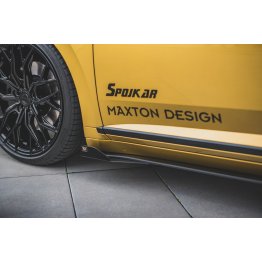 Накладки сплиттеры на пороги на VW Arteon R-Line