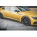 Накладки сплиттеры на пороги на VW Arteon R-Line