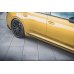 Накладки сплиттеры на пороги на VW Arteon R-Line