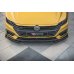 Накладки сплиттеры боковые на передний бампер на VW Arteon R-Line