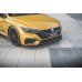 Накладка сплиттер на передний бампер на VW Arteon R-Line