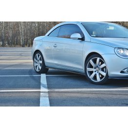 Накладки сплиттеры на пороги на Volkswagen Eos