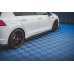 Накладки сплиттеры на пороги на VW Golf VIII GTI