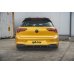 Диффузор заднего бампера на VW Golf VIII