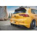 Диффузор заднего бампера на VW Golf VIII
