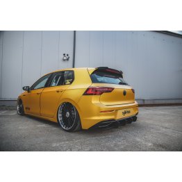 Диффузор заднего бампера на VW Golf VIII