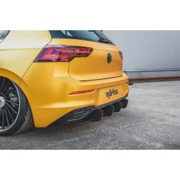 Диффузор заднего бампера на VW Golf VIII
