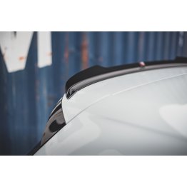 Накладка сплиттер на спойлер багажника на VW Golf VIII GTI
